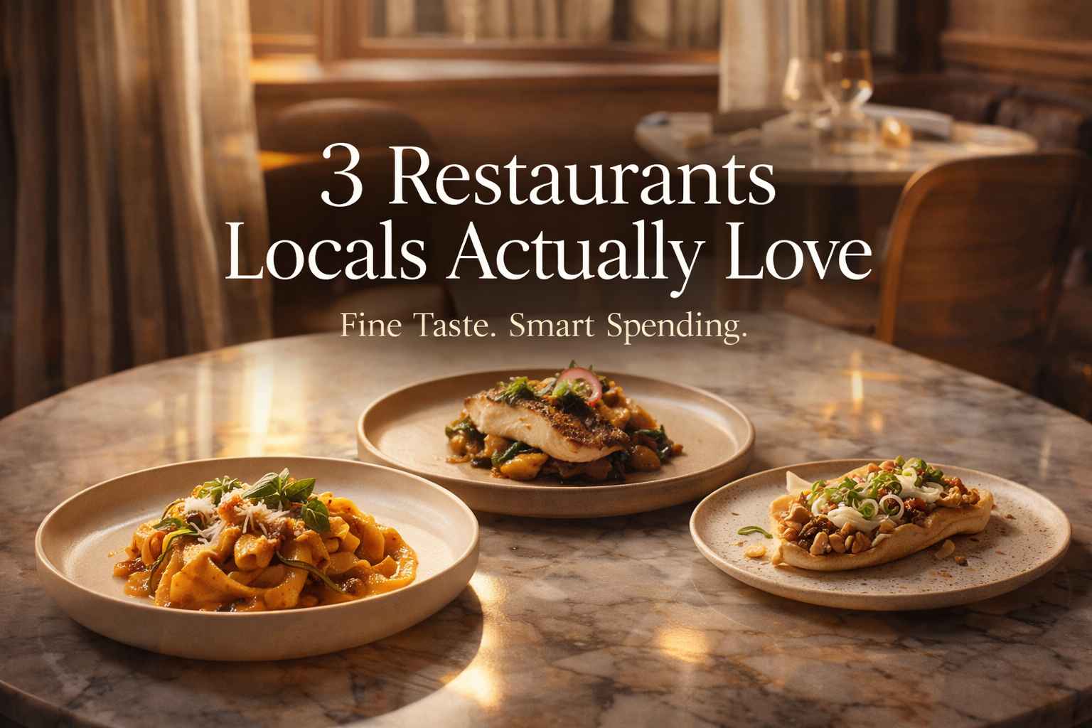 These 3 restaurants are the best alternatives to overpriced tourist traps. Spend like locals.